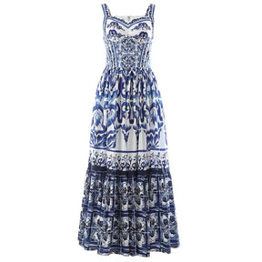 Vestido Estampa Dolce - Elegante