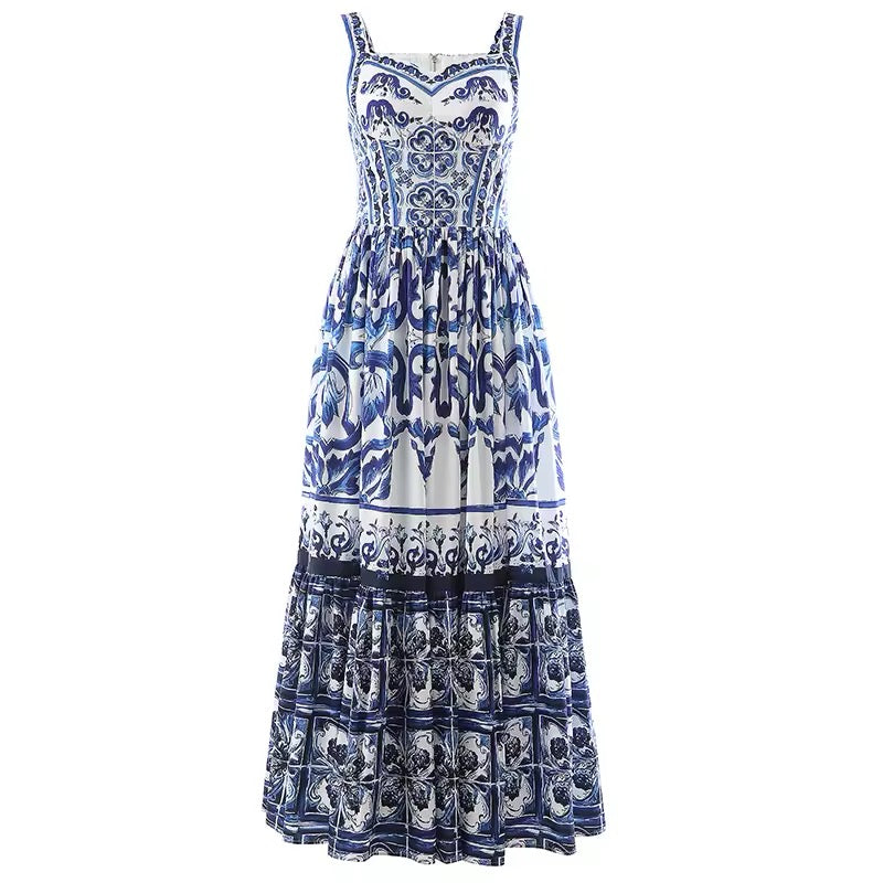 Vestido Estampa Dolce - Elegante