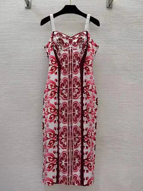 Vestido Estampa DG - luxo novidade