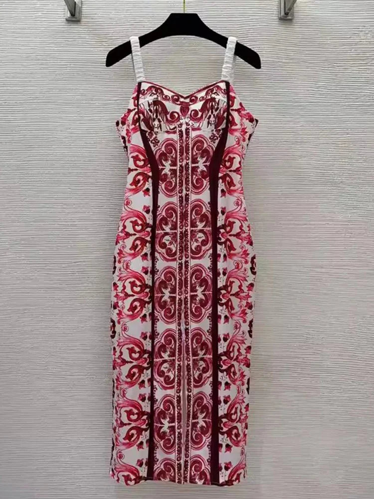 Vestido Estampa DG - luxo novidade
