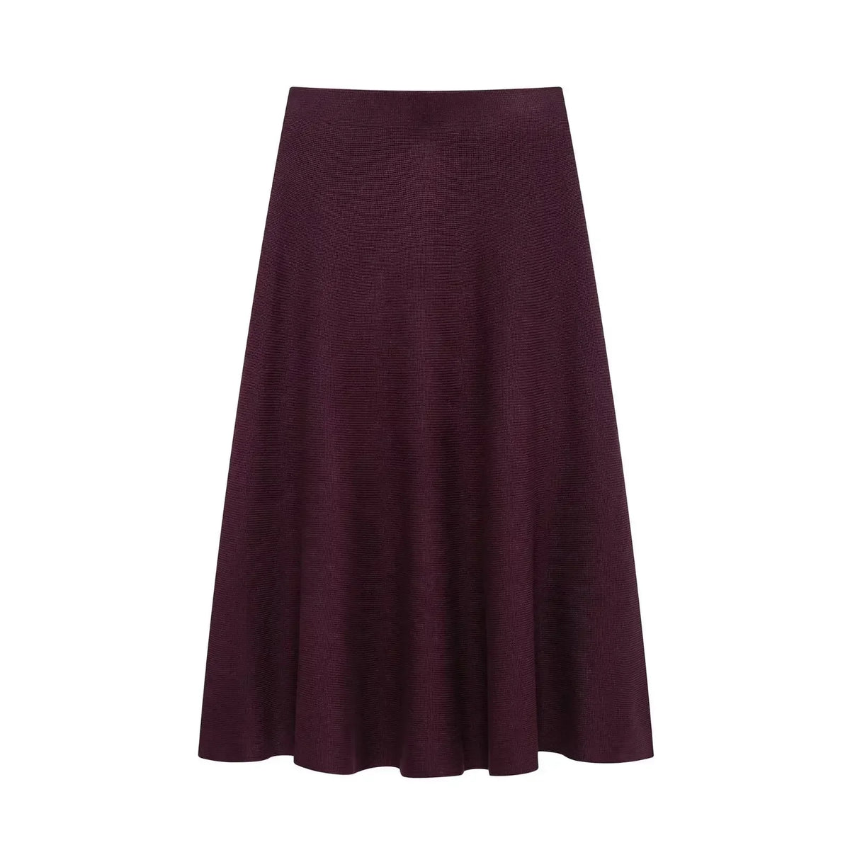 Conjunto Feminino Minimalista em Tricô – Jaqueta + Saia | Look Elegante