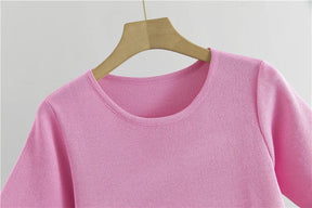 Conjunto Executivo Feminino – Tricô Elegante com Casaco Longo e Saia