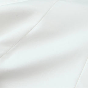 Blusa Sem Alças com Laço - Top Cropped Branco Estilo Chic