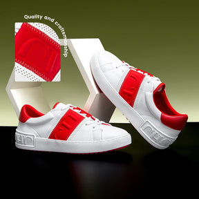 Tênis Feminino Casual Branco com Palmilha Confort – Design Moderno