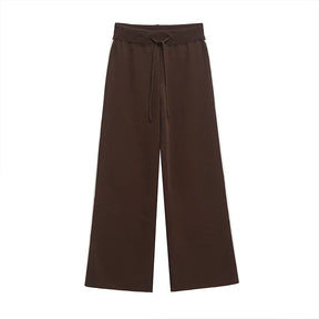 Conjunto Moletom Pulôver e Calça Cintura Alta com Elastano, Estilo Vintage
